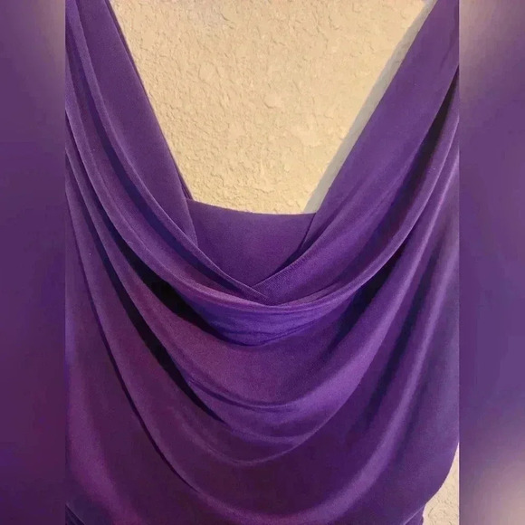 Bebe Purple Mermaid Maxi Dress - Picture 6 of 8